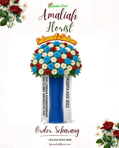 Standing Flowers Outdoor Wedding Jakarta Utara